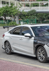Honda Civic 11th Gen FE1 FE2 FE4 2022-ON with Aftermarket Parts - Side Skirts Carbon Fiber / FRP from CMST Tuning